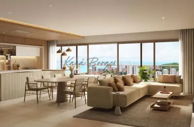 Apartamento no trairi 517, com 140m², 3 suítes e 2 vagas