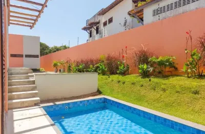 Casa em pipa - condomínio flamingos: triplex com 167m²