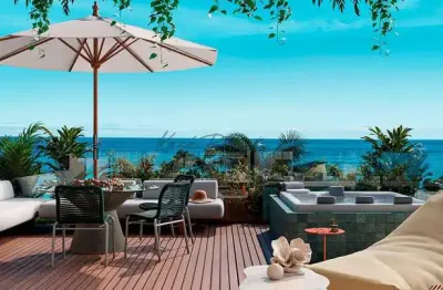 Apartamento no tayê cotovelo - 3 suítes à beira-mar