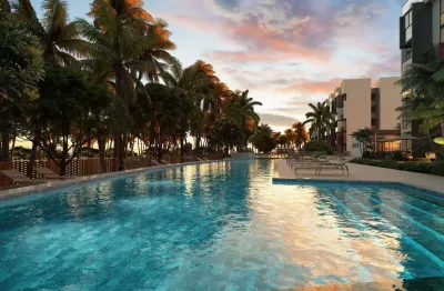 Villa carneiros costa azul com 2 quartos na  praia dos carneiros - tamandaré - peros