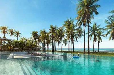 Orla praia dos carneiros apartamento 110 m² 4 quartos a beira mar da praia dos carneiros