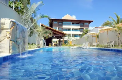 Apartamento 3 quartos a beira mar da praia de campas /tamandare-pe