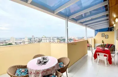 Cobertura duplex rudge ramos | 2 vagas cobertas | centro do rudge ramos | agende a sua visita