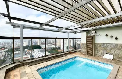 Apto cobertura moinho velho | apto duplex 2 suítes com closet | 4 vagas | área gourmet com piscina | metrô sacomã | agende a sua visita