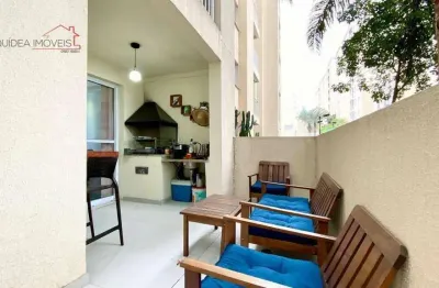 Apartamento garden sacomã | churrasqueira | semi-mobiliado | lazer completo 1 vaga | vila caraguatá | agende a sua visita
