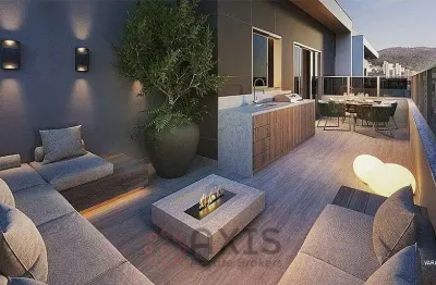 Cobertura com 3 quartos à venda na Rua Oriente, Serra, Belo Horizonte