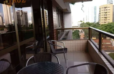 Apartamento com 3 dormitórios à venda, 129 m² por r$ 940.000,00 - casa forte - recife/pe
