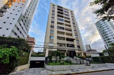 Perto do parque da jaqueira. 3 quartos, 1 suítes,  122m²,  2 vagas. varanda em todos os quartos.