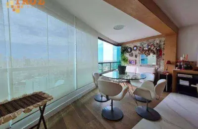 Apartamento com 4 dormitórios à venda, 192 m² por r$ 1.920.000,00 - poço da panela - recife/pe