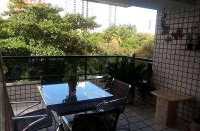 Apartamento com 4 dormitórios à venda, 250 m² por r$ 1.400.000,00 - tamarineira - recife/pe