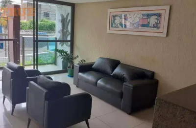 Flat com 2 dormitórios para alugar, 65 m² por r$ 3.400,00 /mês com as taxas inclusas - boa viagem - recife/pe