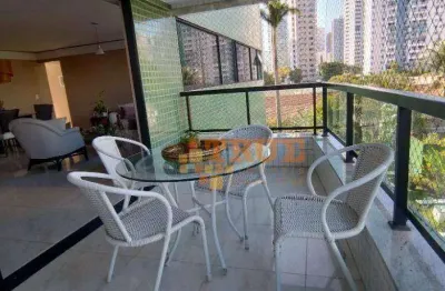 Apartamento com 4 dormitórios à venda, 205 m² por r$ 1.800.000,00 - casa forte - recife/pe