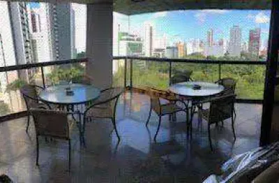Apartamento com 5 dormitórios à venda, 340 m² por r$ 2.000.000,00 - jaqueira - recife/pe
