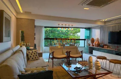 Apartamento com 4 dormitórios à venda, 158 m² - monteiro - recife/pe
