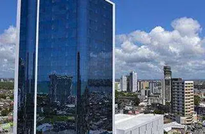 Sala para alugar, 80 m² por r$ 11.372,00/mês - pina - recife/pe