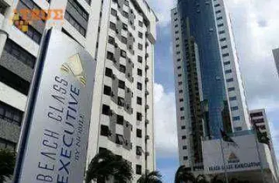 Vendo       081.991780227      flat com 1 dormitório à venda, 29 m² por r$ 400.000 - pina - recife/pe