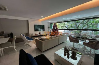 Apartamento com 3 dormitórios à venda, 150 m² por r$ 1.630.000,00 - apipucos - recife/pe