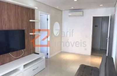 Alugo lindo in berrini, apto 45m², 1 suíte, mobiliado, ar condicionado