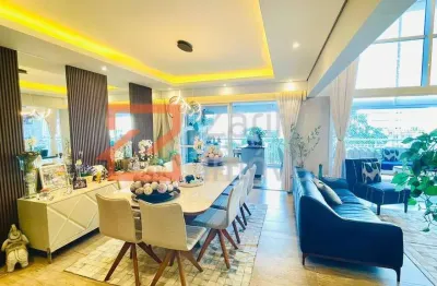 Venda  duo morumbi, lindo apto 248m², 3 suítes, lavabo, 4 vgs