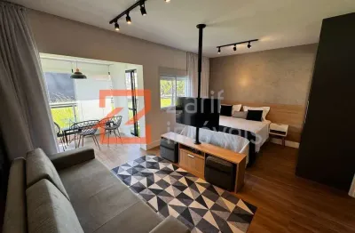 Alugo street  apto de 77 m², 1 dormitório, ar condicionado 1 vaga