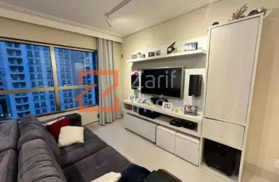 Vendo maxhaus berrini, apto 70m² , mobiliado, 1 suíte , lavabo, 2 vagas