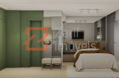 Alugo z ibirapuera  apto de 24 m², mobiliado,1 dormitório,ótima localização