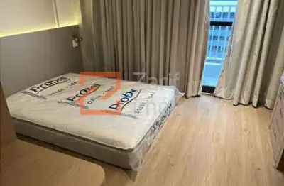 Alugo my one  apto 25 m²,studio de 1 dormitório,armário planejado,ar cond.