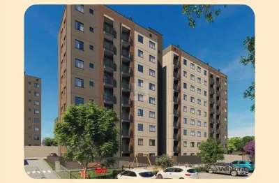 Apartamento 2 quartos com sacada e entrada facilitada
