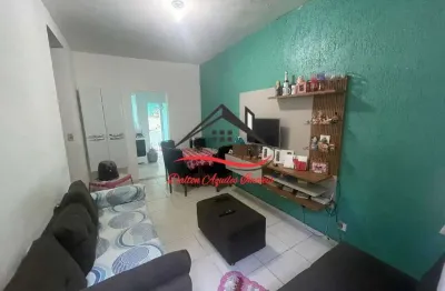 Casa geminada para venda - 2 quartos, 1 banheiro, 1 vaga - santa marta, ribeirão das neves/mg.