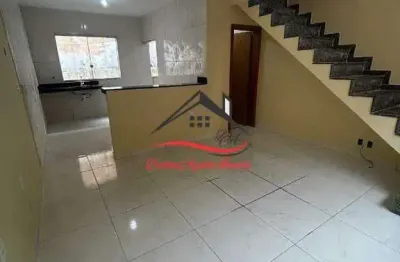 Casa geminada duplex para venda - 2 quartos, 1 banheiro, 1 vaga - sevilha (1 seção), ribeirão das neves/mg.