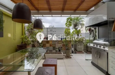 Cobertura com 1 quarto para alugar na rua iperoig, 554, perdizes, são paulo por r$ 12.000