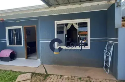 Casa com 2 dormitórios à venda, 58 m² por r$ 280.000,00 - lagoinha - mandirituba/pr