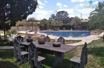 Chácara com 4 dormitórios à venda, 1400 m² por r$ 2.500.000 - monte carlo - guapiaçu/sp