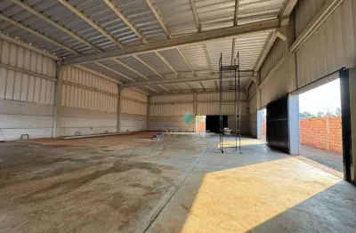 Barracão para alugar, 740 m² por r$ 20.000/mês - distrito industrial doutor carlos arnaldo e silva - são josé do rio preto/sp