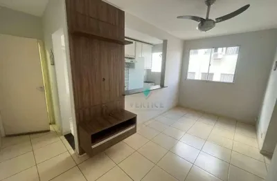 Apartamento para locação no residencial macedo teles i com 2 dormitórios