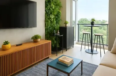 Apartamento Jardim Aurélia, 2 Suítes, 1 Vaga.