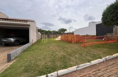 Terreno em condomínio fechado à venda no Jardim Serra Azul, Araraquara 