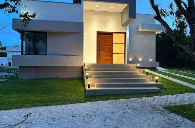 Casa nova em condomínio, gravatá, 4 suítes, piscina privativa, área de lazer...