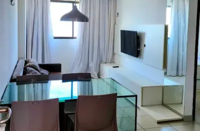 Lindo apartamento de 1 quarto, mobiliado, área de lazer  no pina