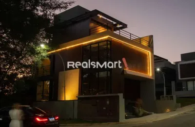 Reserva wies - casa com estrutura em aço pesado no campo comprido