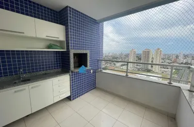 Ed pq pantanal 3 ap101m² 3/4 sendo 2 suites com planejados e churrasq