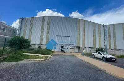 Distrito industrial galpão 4.200m² c/escritorio no mezanino e 5 docas