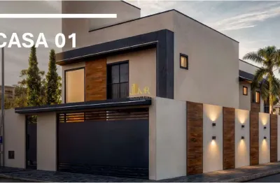 Sobrado moderno e sofisticado em construção no bairro da cruz – lorena/sp