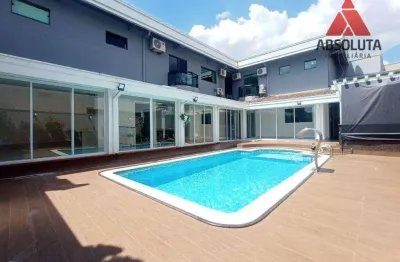 Casa com 4 dormitórios para alugar, 372 m² por r$ 11.000/mês - loteamento residencial jardim dos ipês amarelos - americana/sp