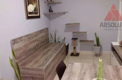 Apartamento com 2 dormitórios à venda, 50 m² por r$ 220.000,00 - chácara machadinho - americana/sp