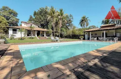 Chácara residencial à venda, fazenda santa lúcia, americana.