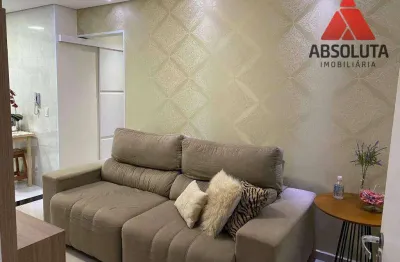 Apartamento com 2 quartos à venda na Via Francisco Boldrini (Cond Res Prq Alabama), Jardim Recanto, Americana