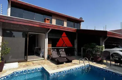 Casa com 3 dormitórios à venda, 200 m² por r$ 890.000,00 - residencial vale das nogueiras - americana/sp