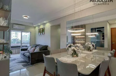 Apartamento com 3 dormitórios à venda, 75 m² por r$ 590.000,00 - vila frezzarim - americana/sp