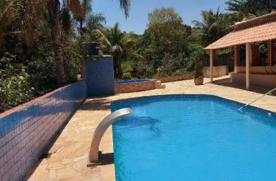 Chácara com 2 dormitórios à venda, 7635 m² por r$ 1.100.000,00 - chácaras de recreiro represa - nova odessa/sp